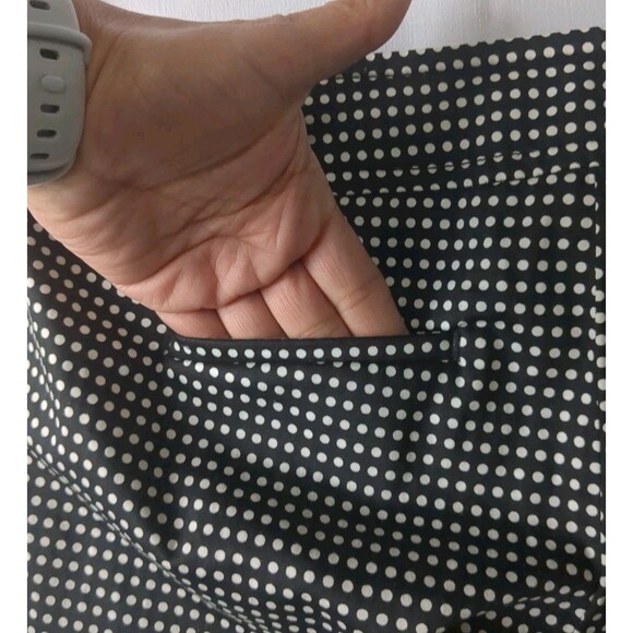 Talbots Petite Pants Women 2p Polka Dots Signature Black And White B&W 2P - Picture 4 of 10